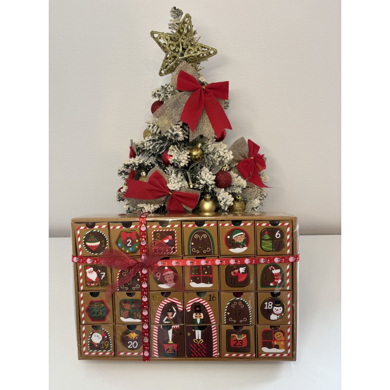 Calendrier de l'avent fondants parfumés