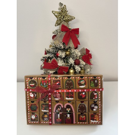 Calendrier de l'avent fondants parfumés